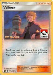 Volkner - 135a/156 - Reverse Holo - 3rd Place League Promo